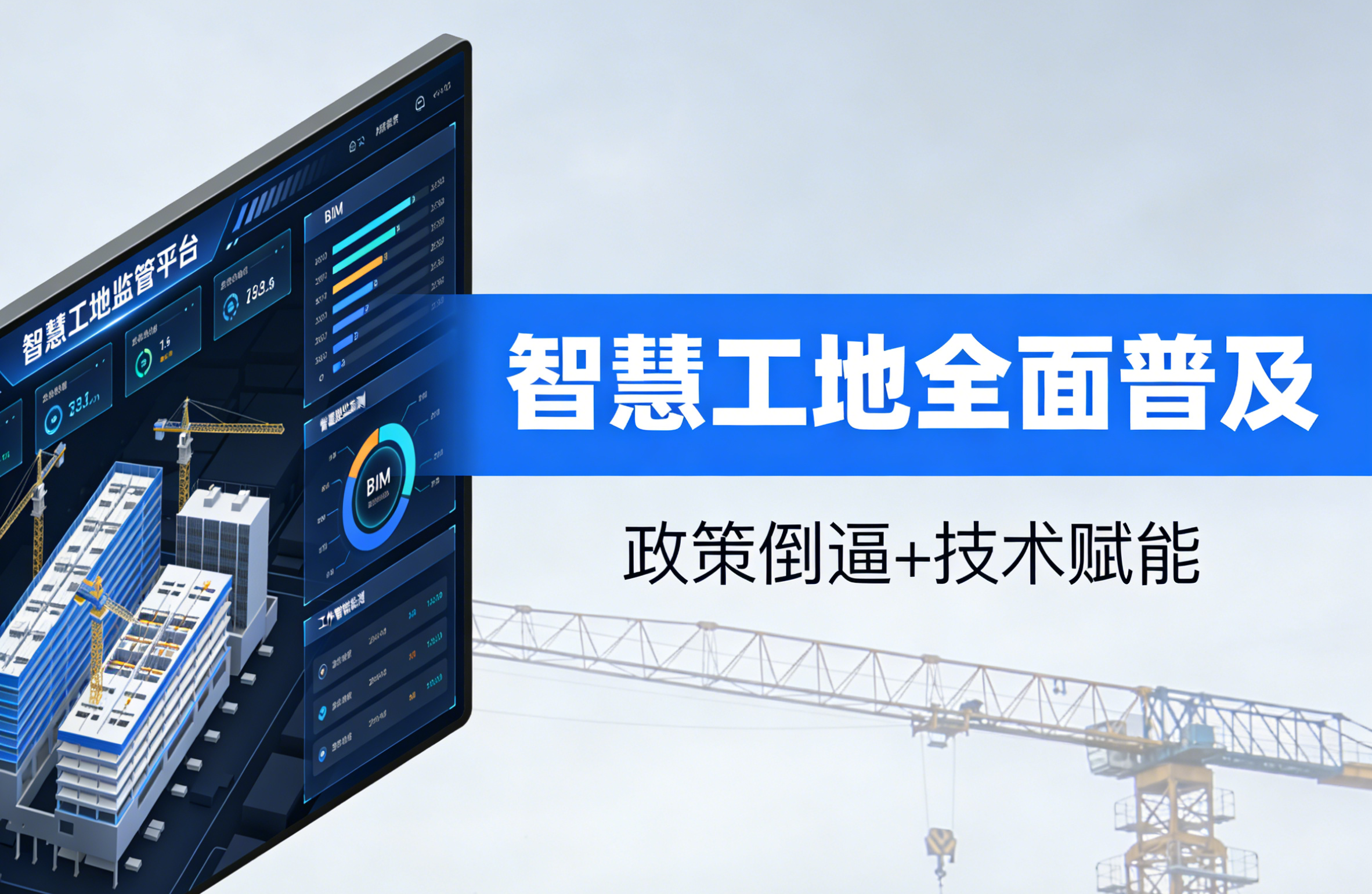 政策倒逼+技术赋能，智慧工地成建筑业破局关键