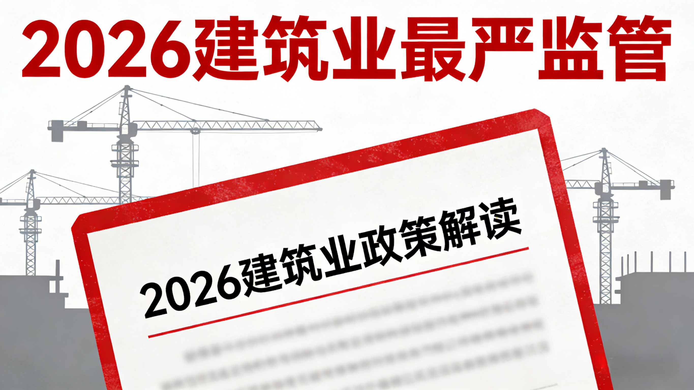 十五五开局，建筑业新规与发展方向全解读