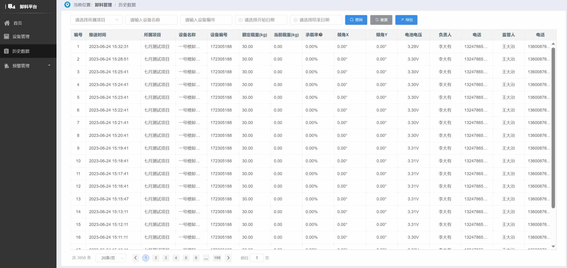 陕西知行华智：工地卸料平台管理系统有什么功能优势？