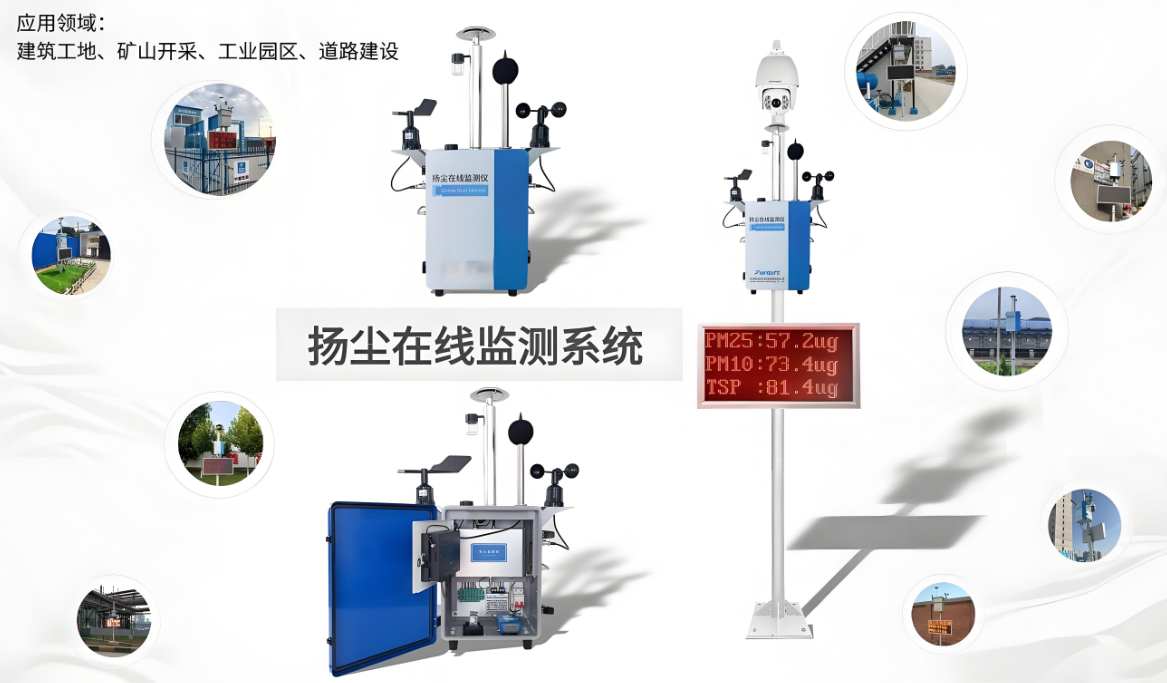 扬尘监测系统一般要用到哪些设备？